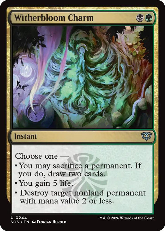 Witherbloom Charm - Secrets of Strixhaven