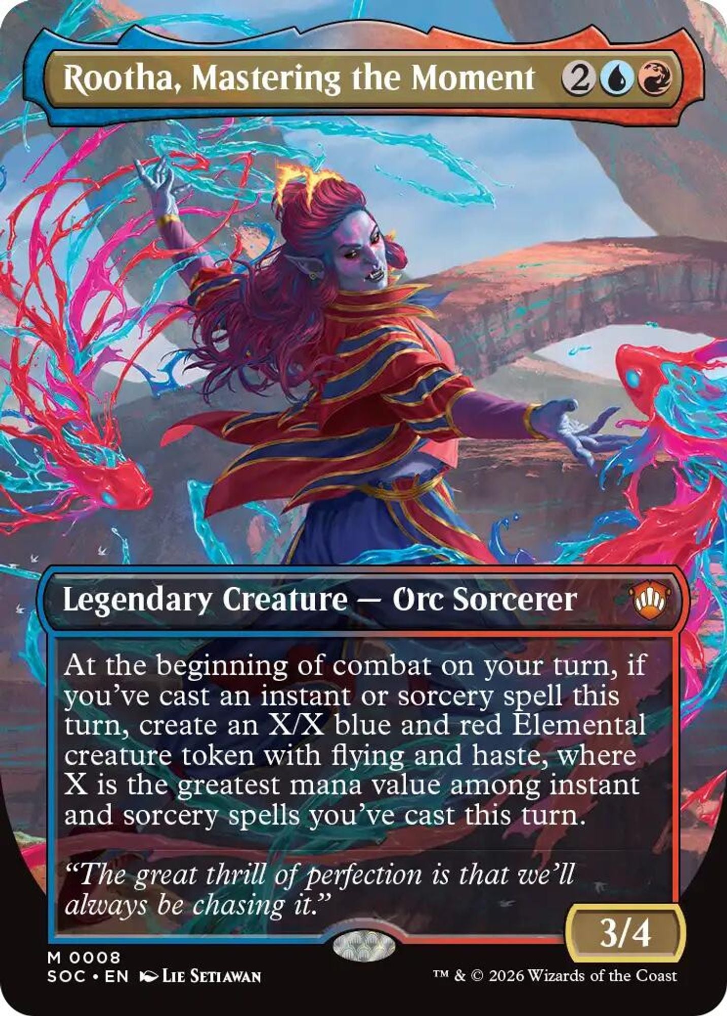 Rootha, Mastering the Moment (Borderless)