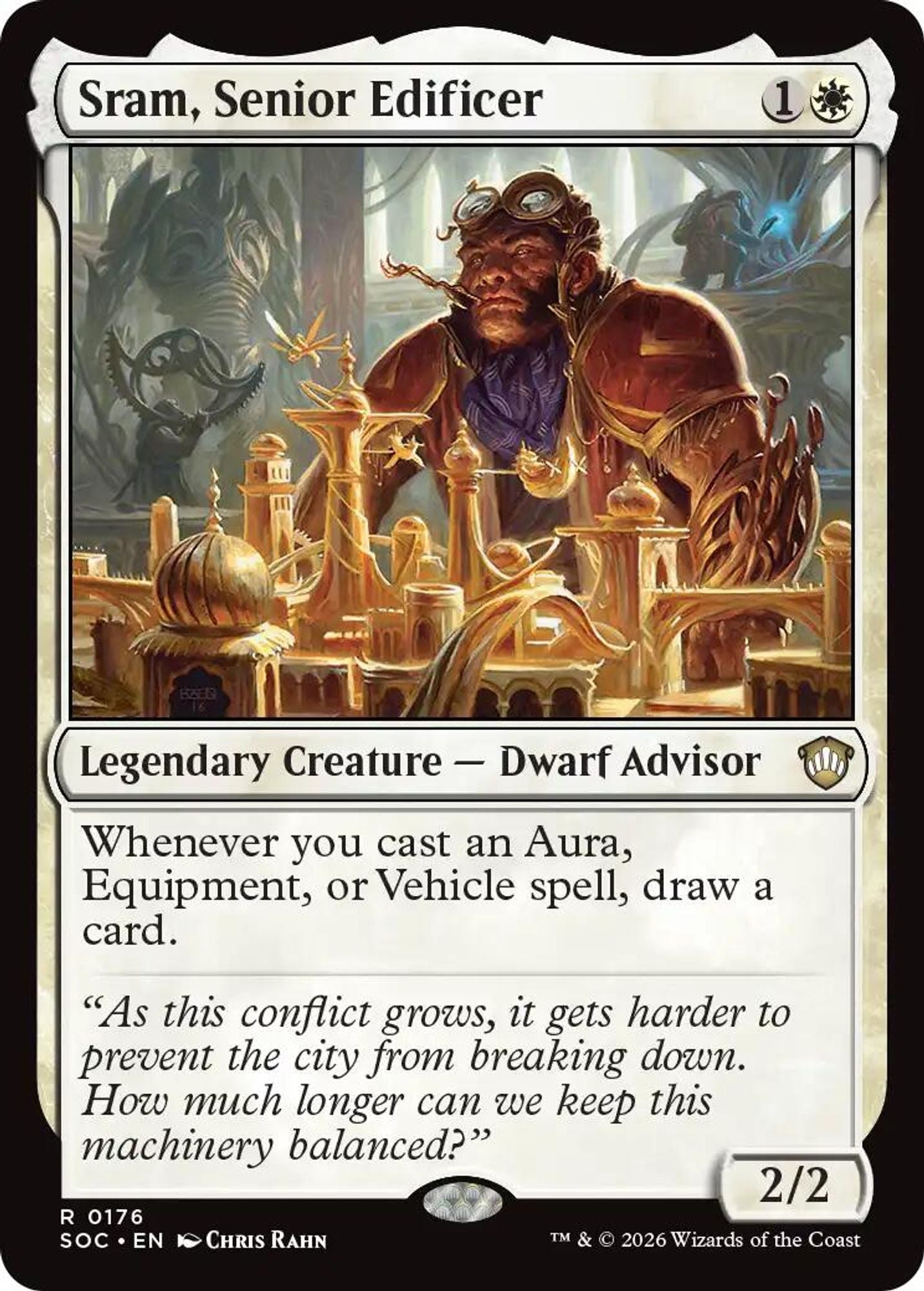 Sram, Senior Edificer - Commander: Secrets of Strixhaven