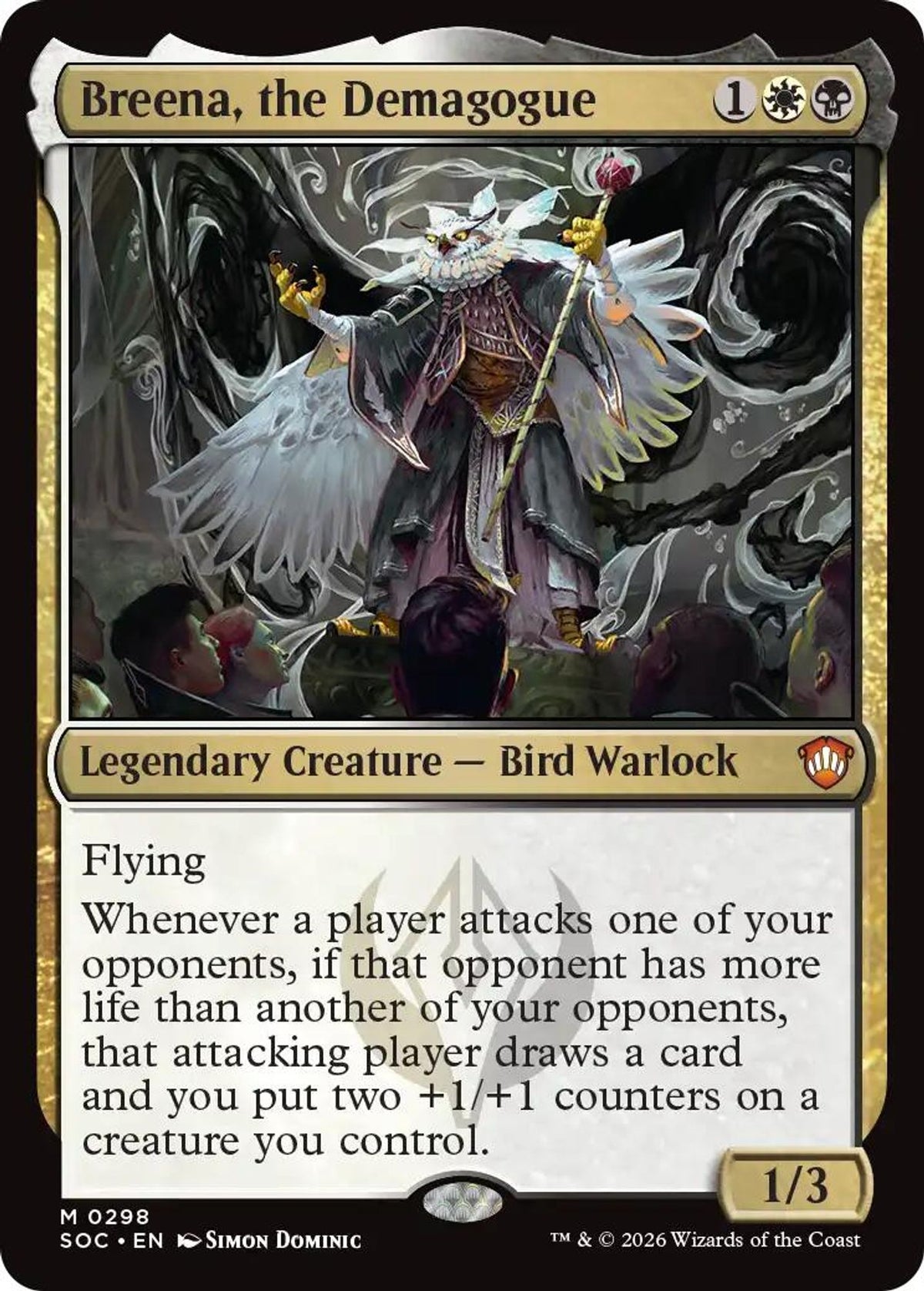 Breena, the Demagogue - Commander: Secrets of Strixhaven