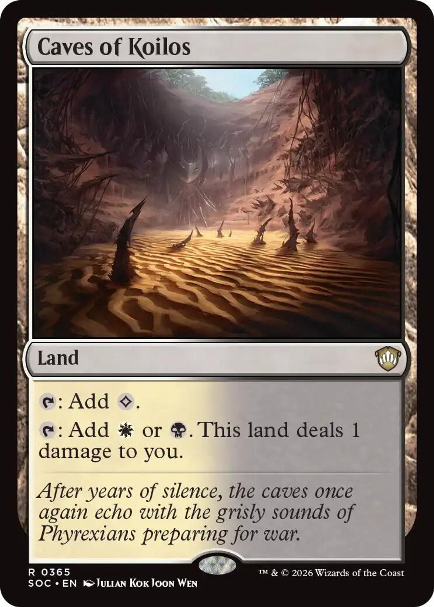 Caves of Koilos - Commander: Secrets of Strixhaven