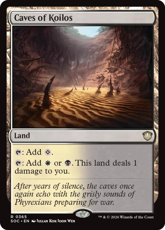 Caves of Koilos - Commander: Secrets of Strixhaven