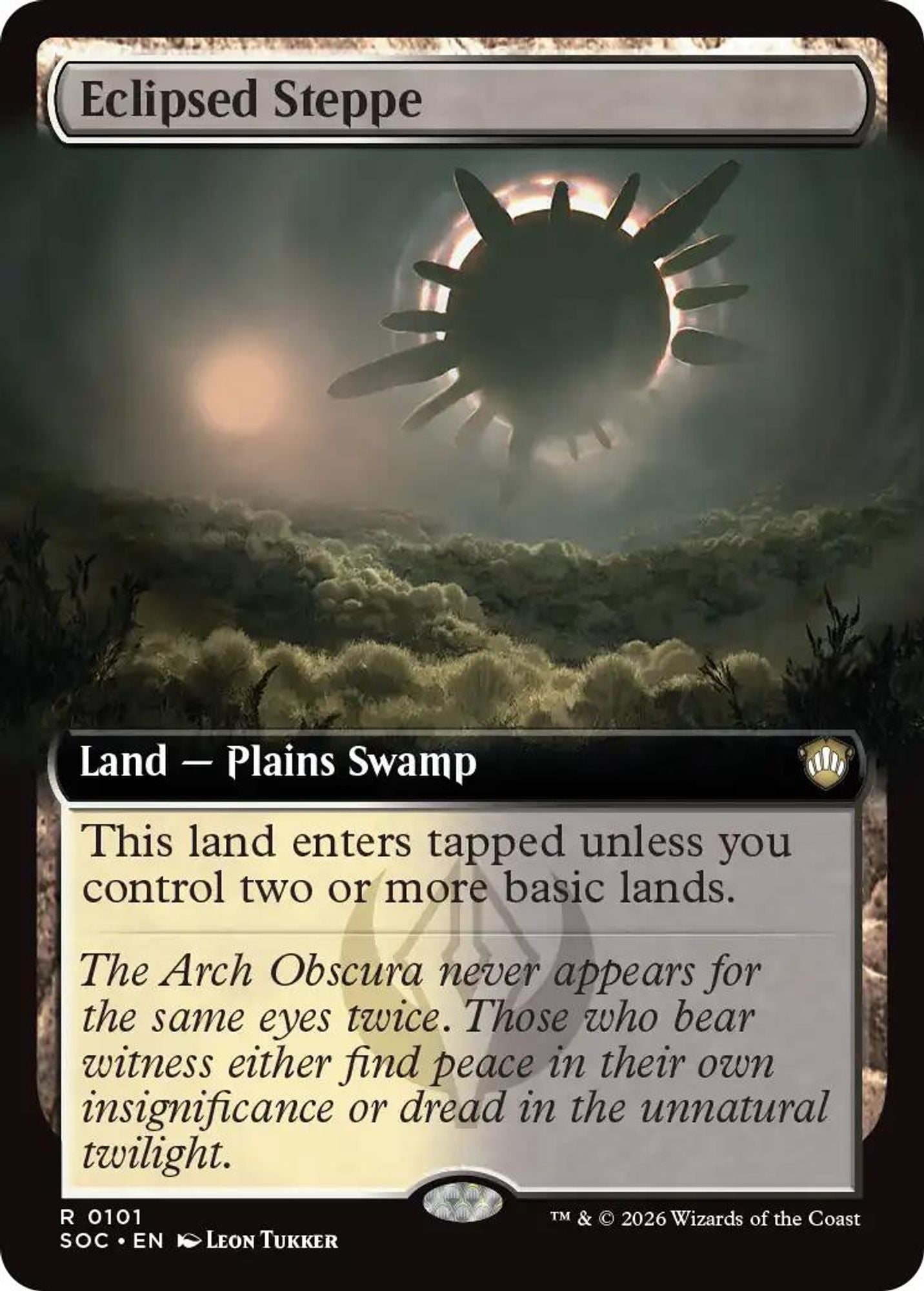 Eclipsed Steppe (Extended Art)