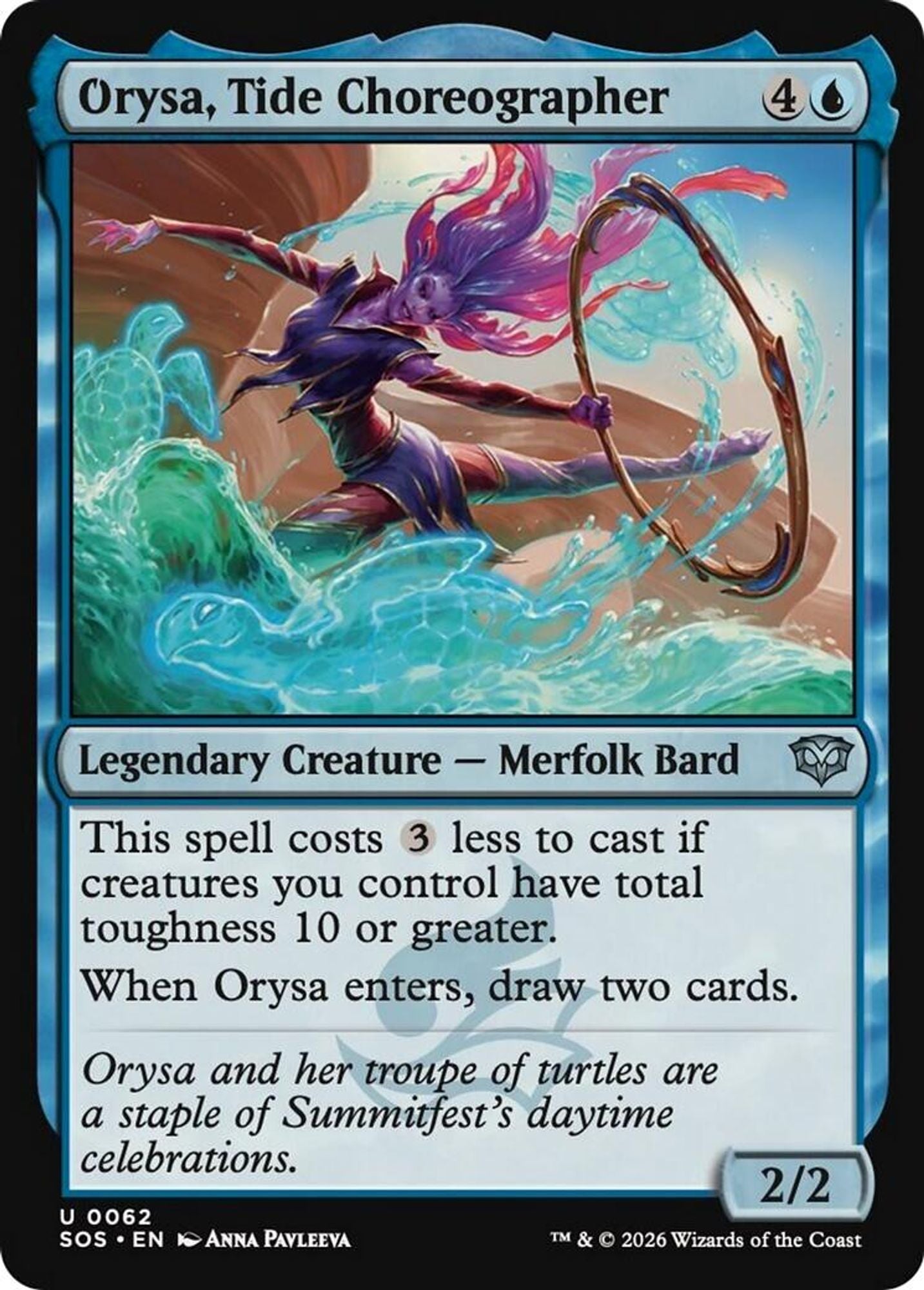 Orysa, Tide Choreographer - Secrets of Strixhaven