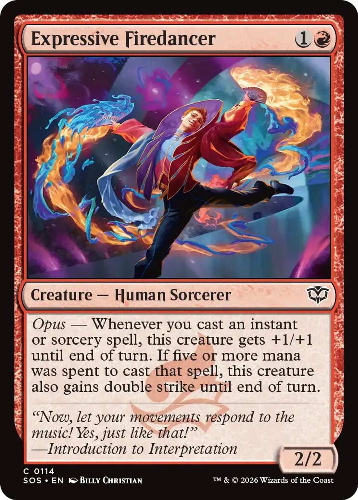 Expressive Firedancer - Secrets of Strixhaven