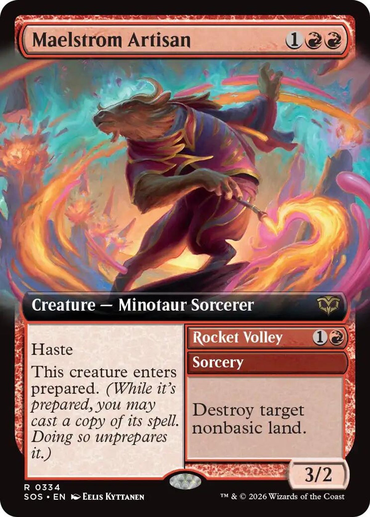 Maelstrom Artisan (Extended Art) - Secrets of Strixhaven