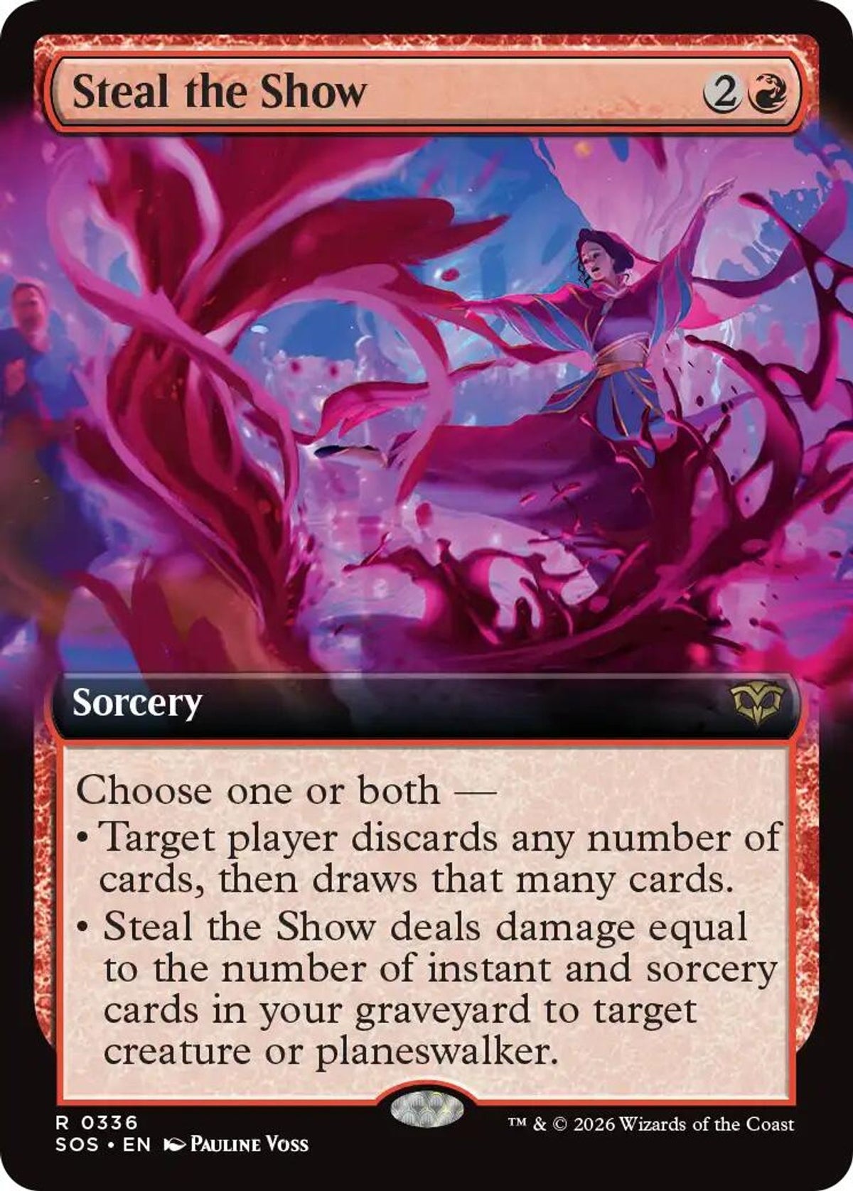 Steal the Show (Extended Art) (Foil) - Secrets of Strixhaven