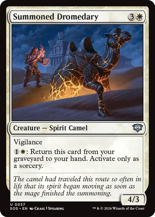 Summoned Dromedary - Secrets of Strixhaven