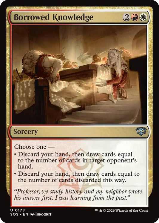 Borrowed Knowledge - Secrets of Strixhaven
