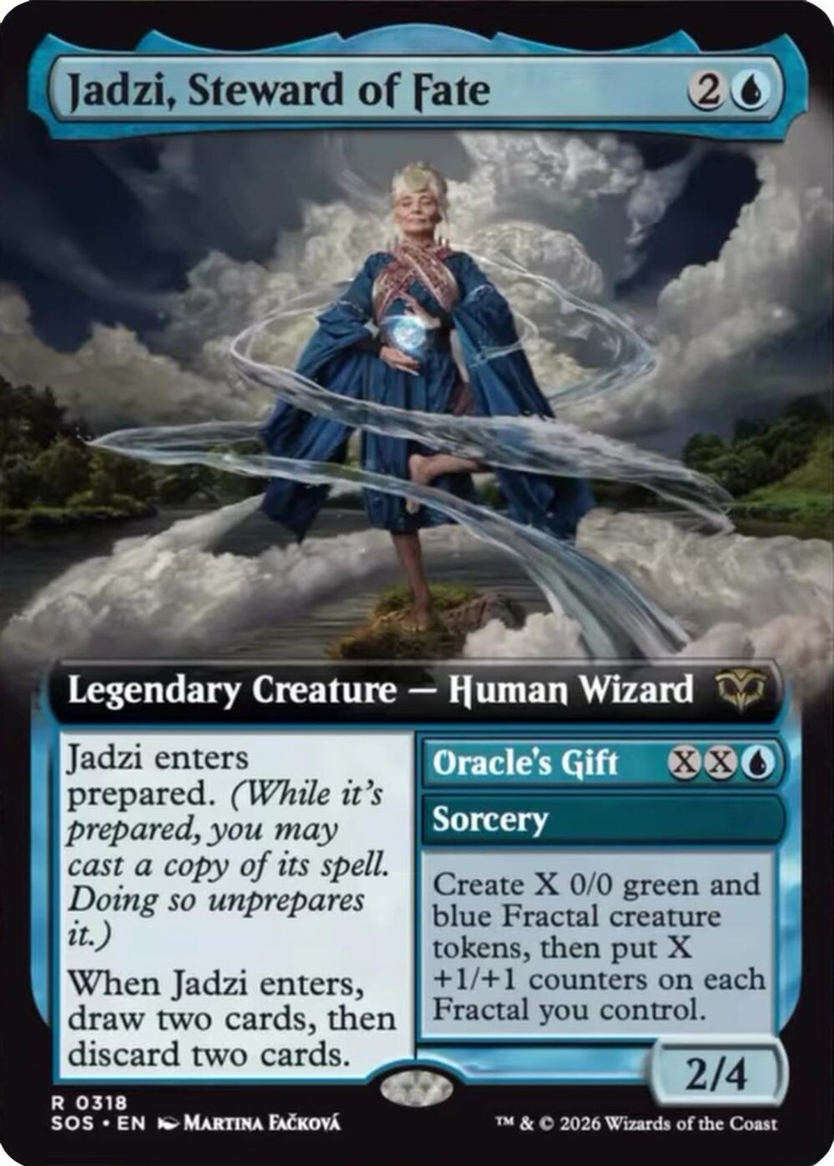 Jadzi, Steward of Fate (Extended Art) - Secrets of Strixhaven