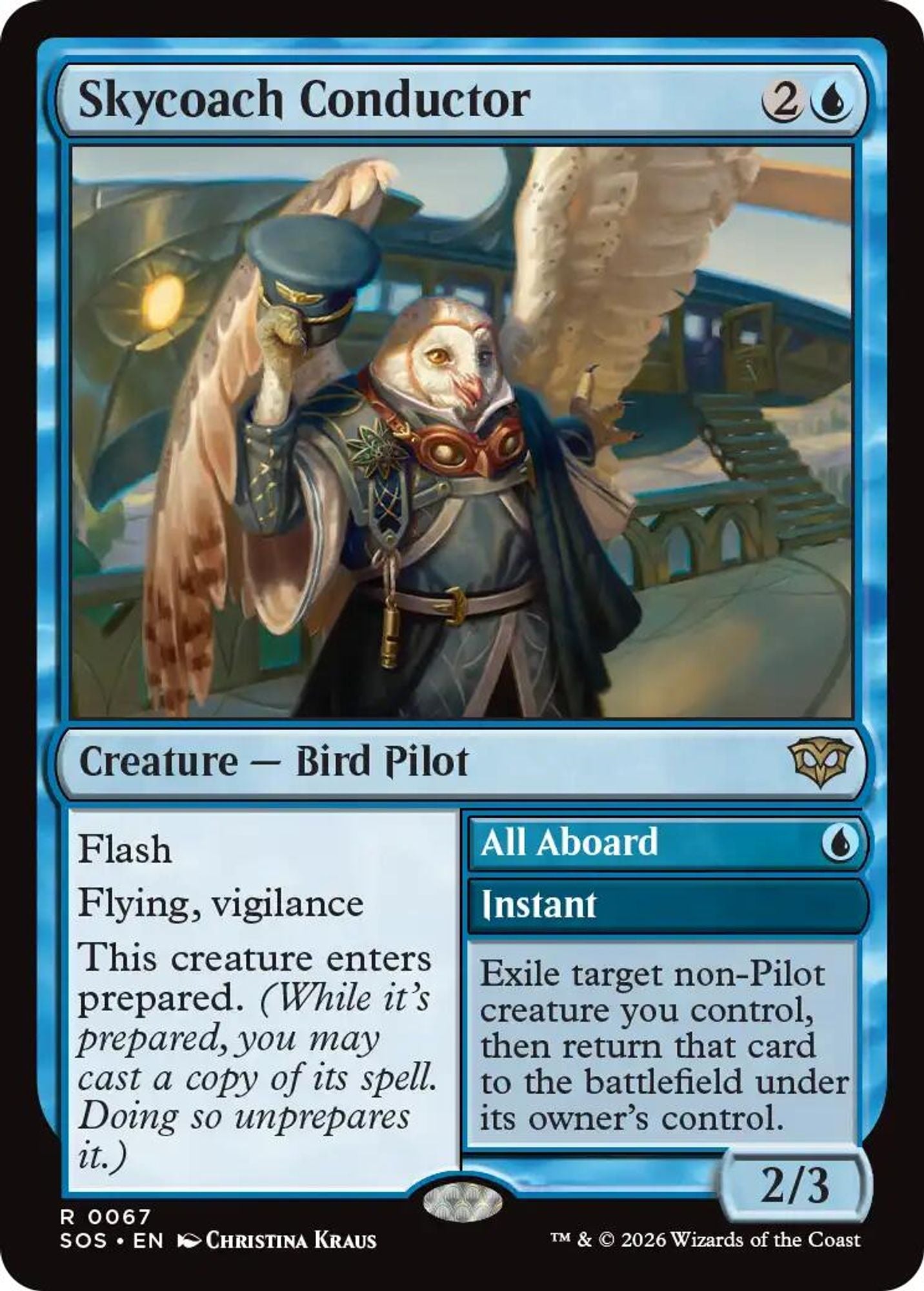 Skycoach Conductor - Secrets of Strixhaven