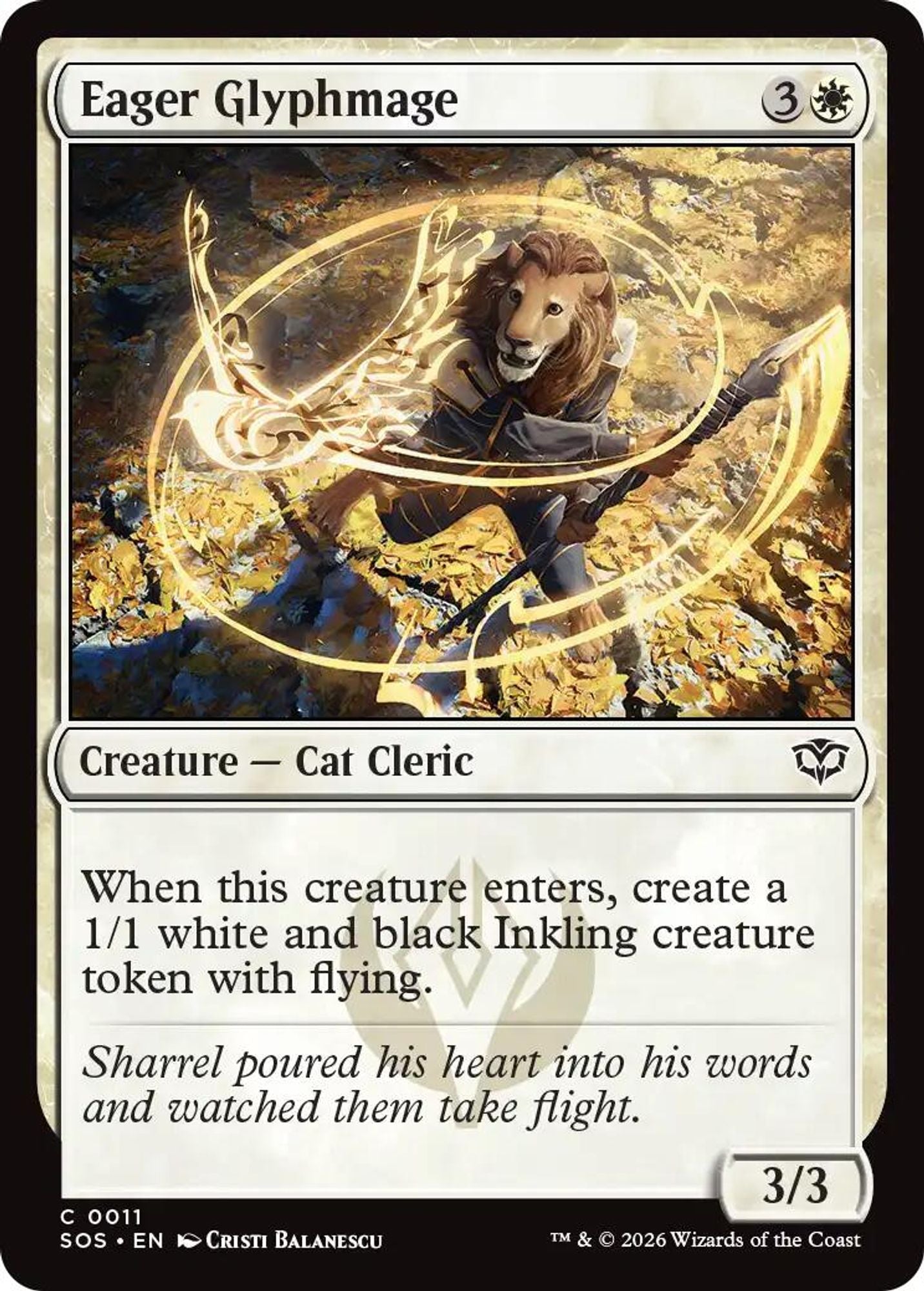 Eager Glyphmage - Secrets of Strixhaven