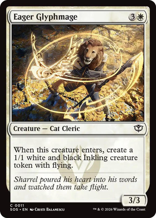 Eager Glyphmage - Secrets of Strixhaven