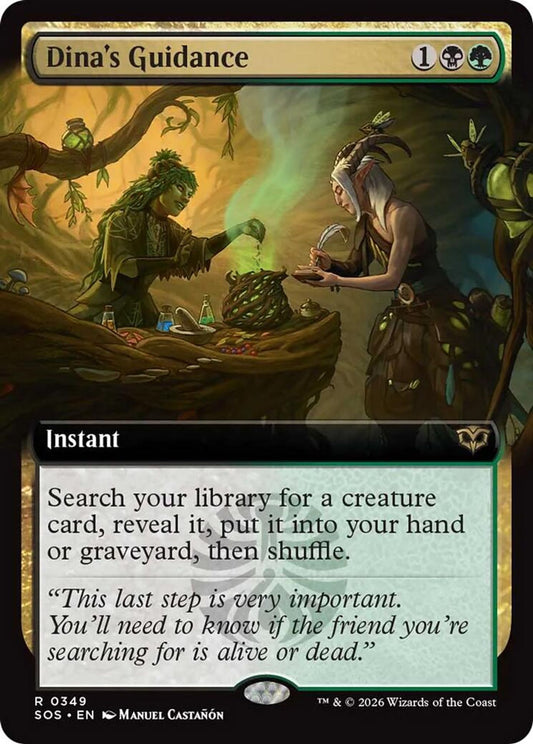 Dina's Guidance (Extended Art) - Secrets of Strixhaven