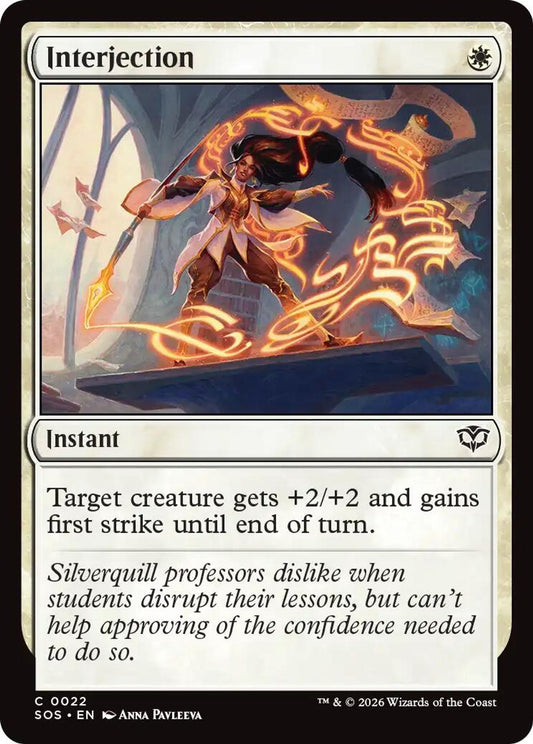 Interjection - Secrets of Strixhaven