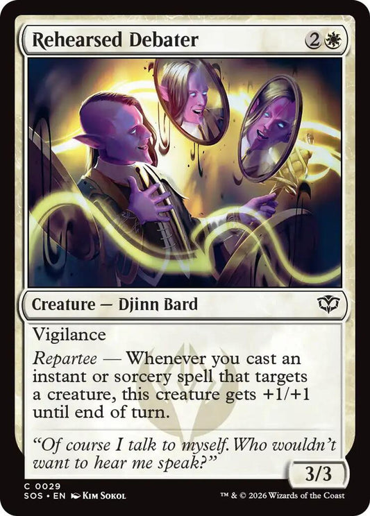 Rehearsed Debater - Secrets of Strixhaven