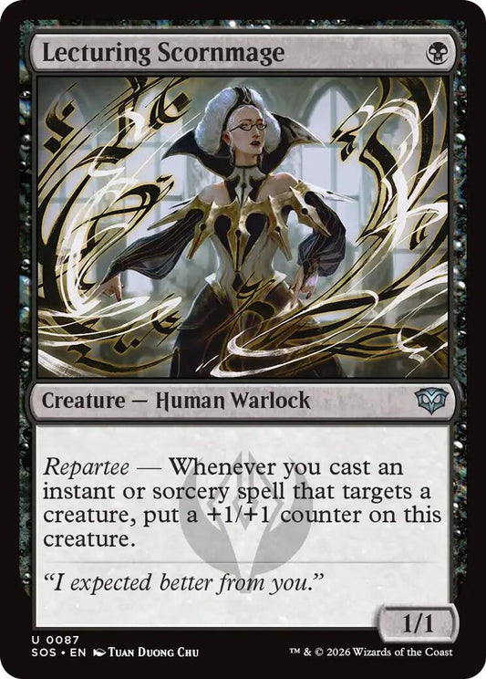 Lecturing Scornmage - Secrets of Strixhaven