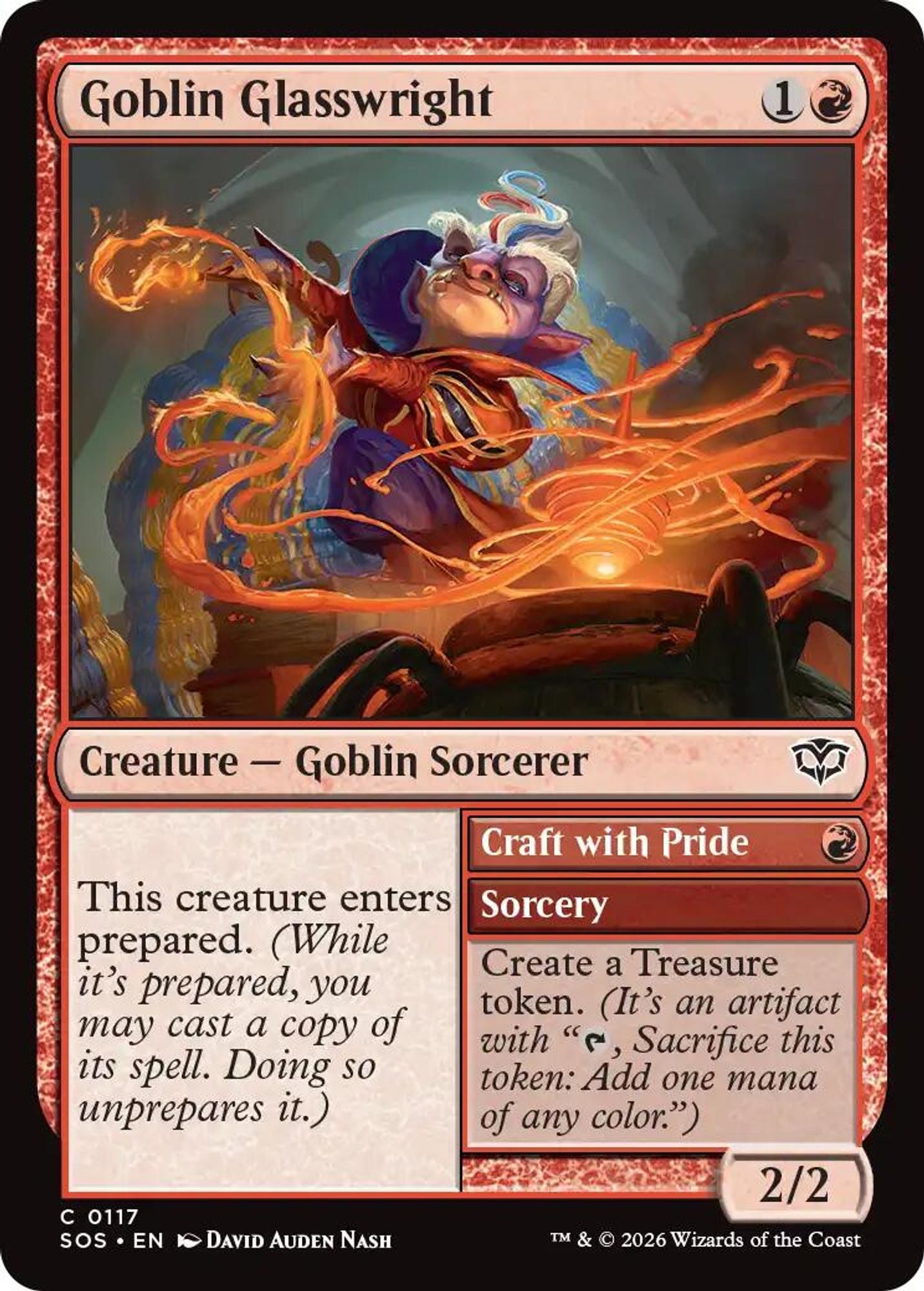 Goblin Glasswright - Secrets of Strixhaven
