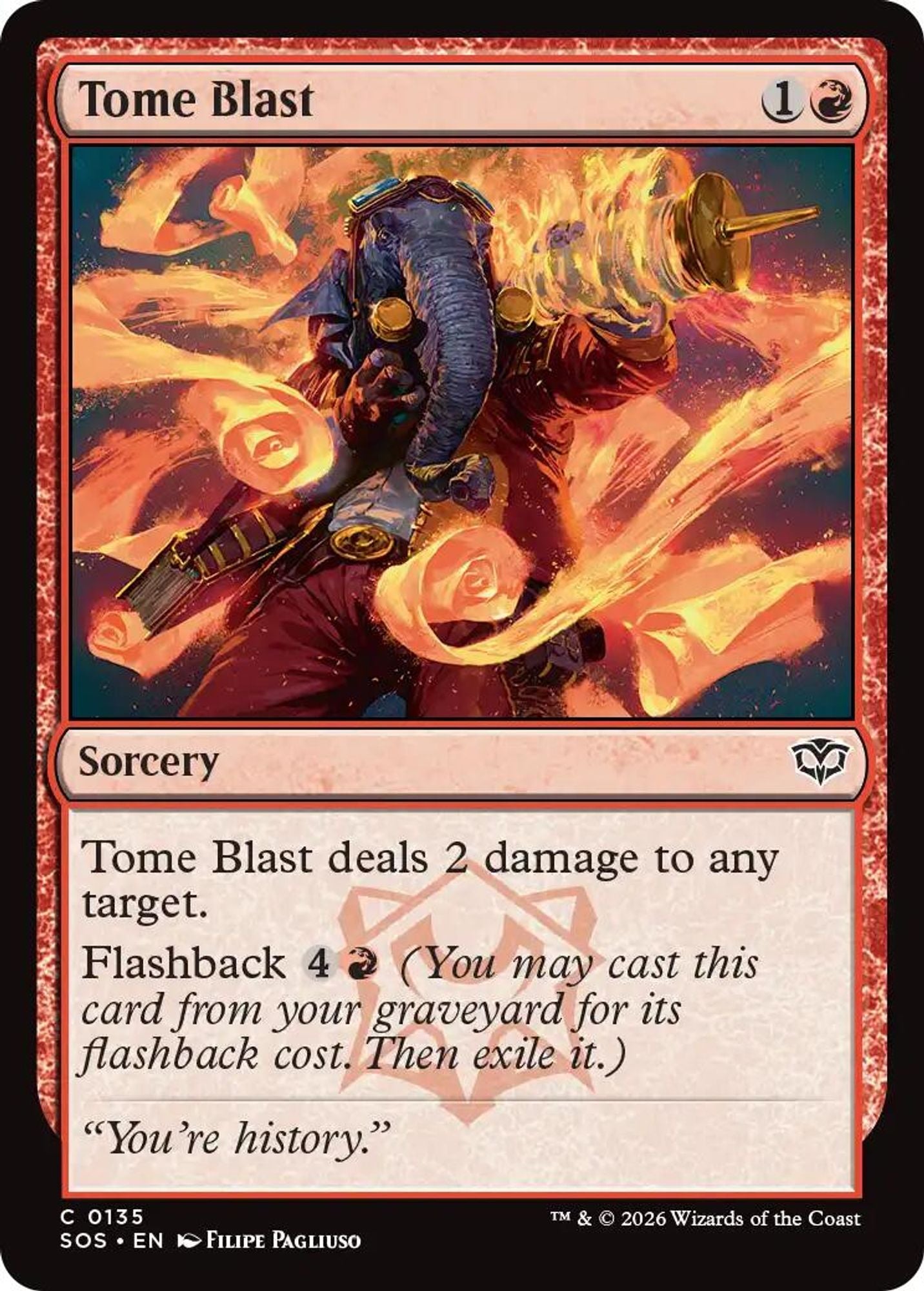 Tome Blast - Secrets of Strixhaven