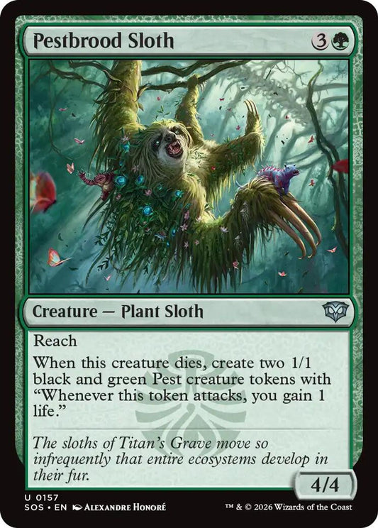 Pestbrood Sloth - Secrets of Strixhaven