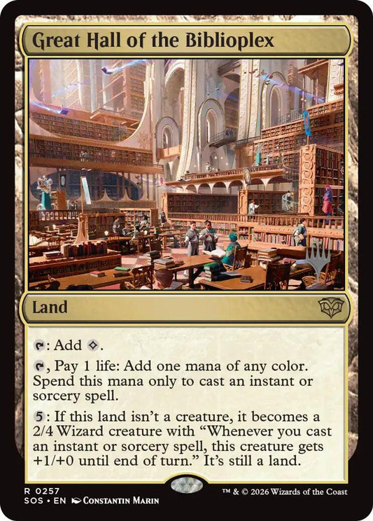 Great Hall of the Biblioplex - Promo Pack: Secrets of Strixhaven