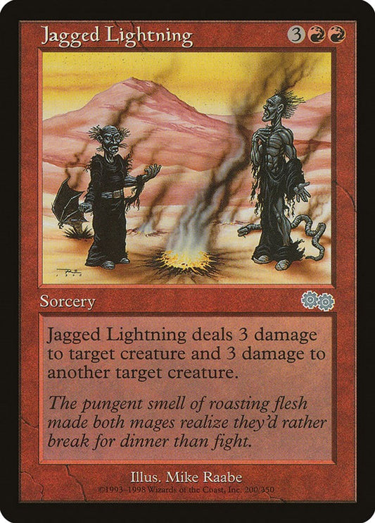 Jagged Lightning - Urza's Saga