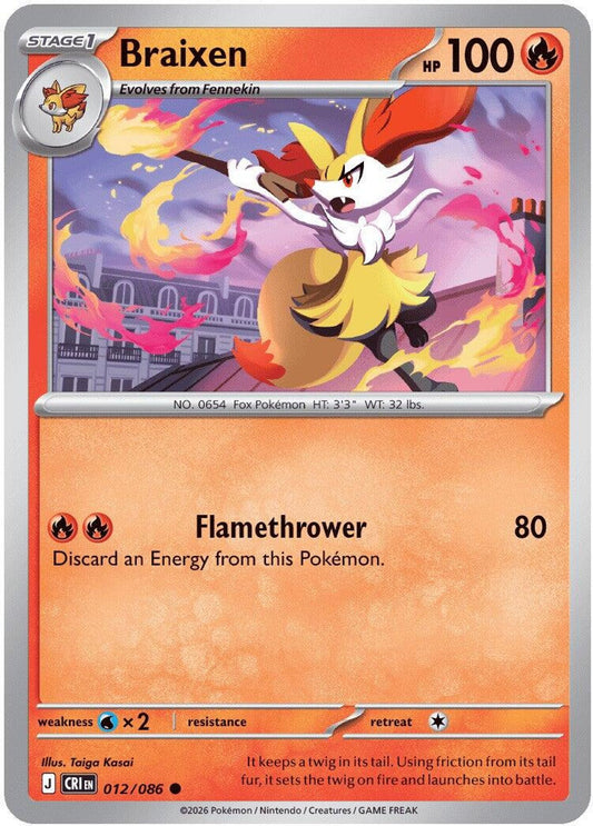 Braixen - ME04: Chaos Rising