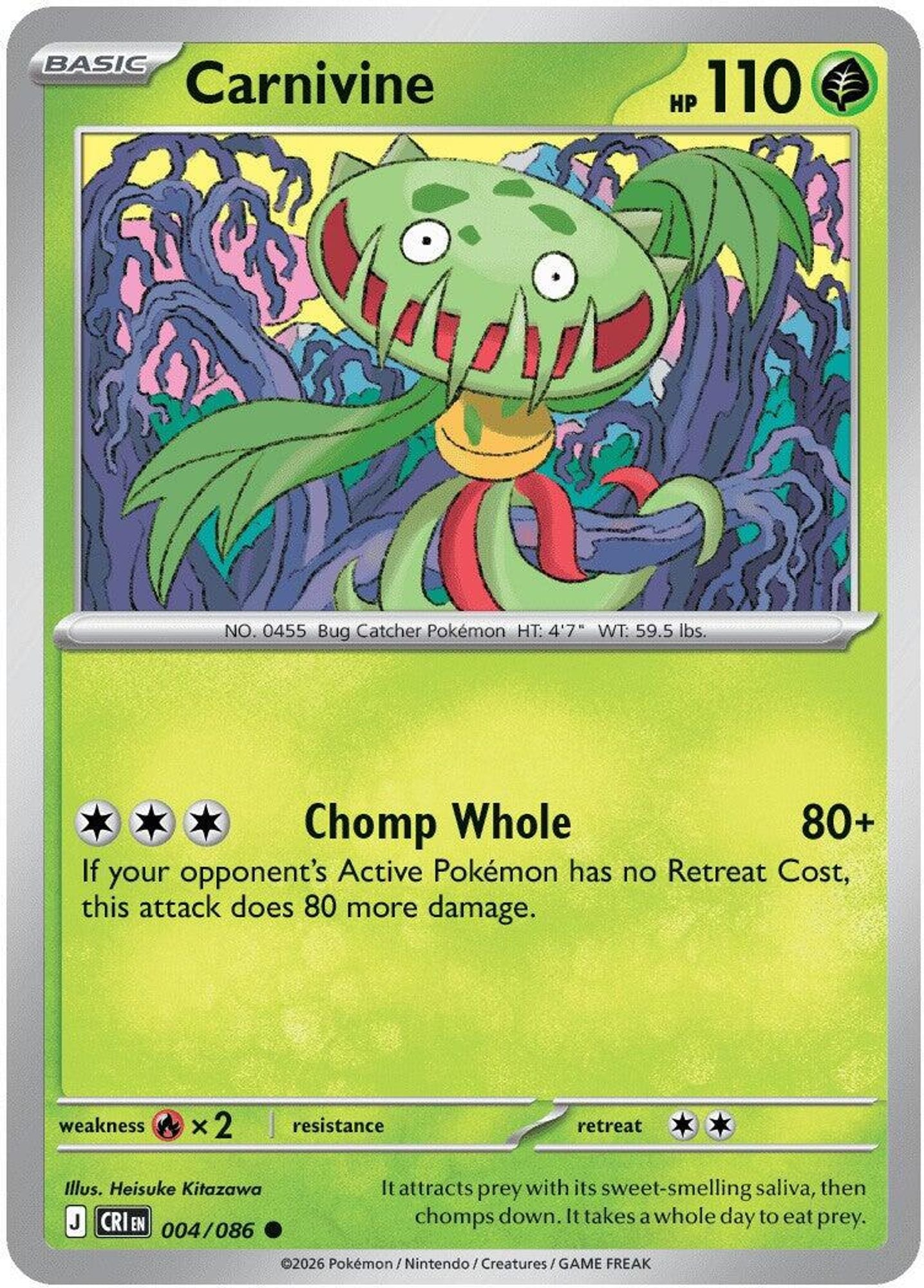 Carnivine - ME04: Chaos Rising