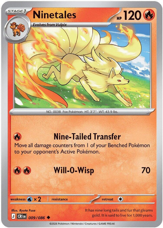 Ninetales - ME04: Chaos Rising