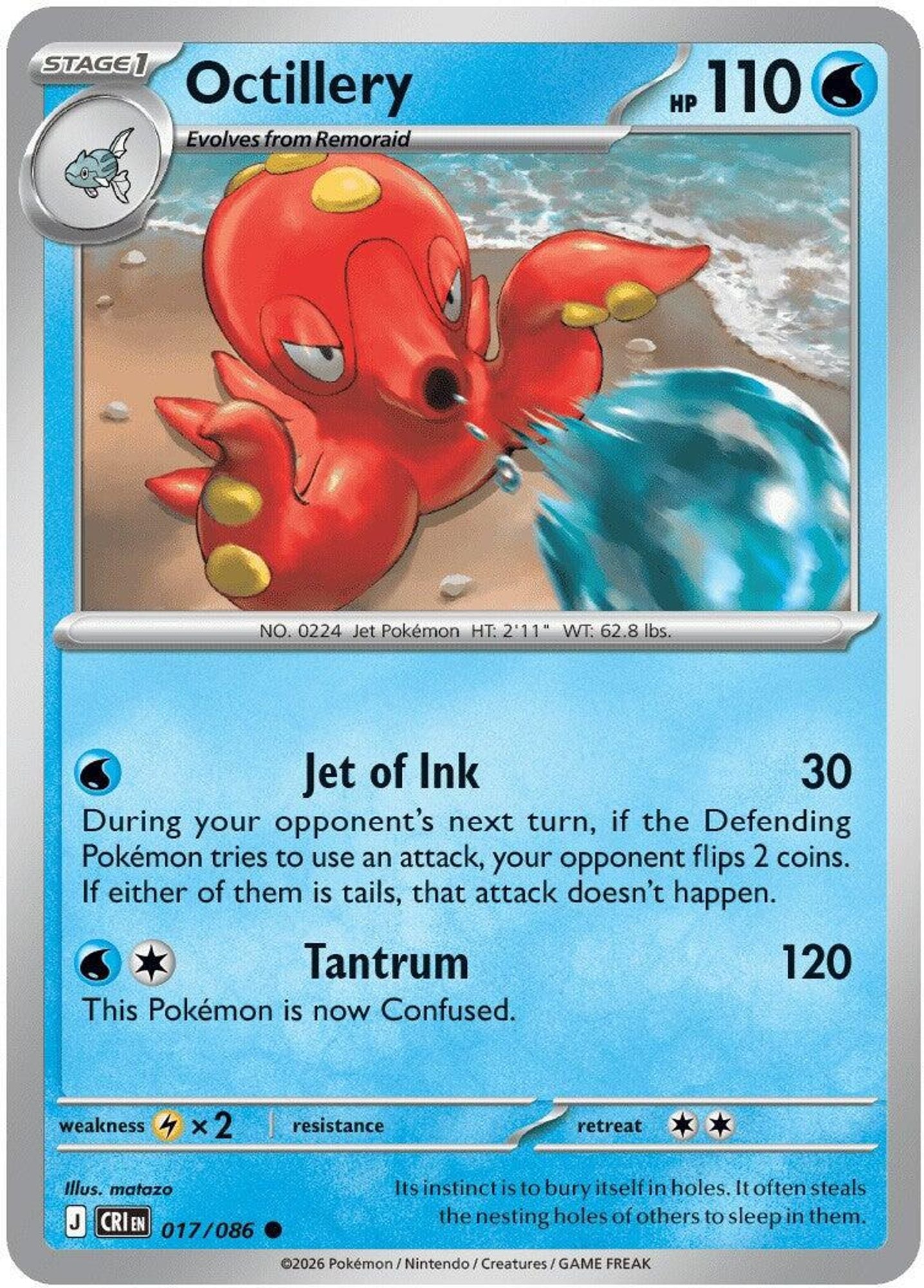 Octillery - ME04: Chaos Rising