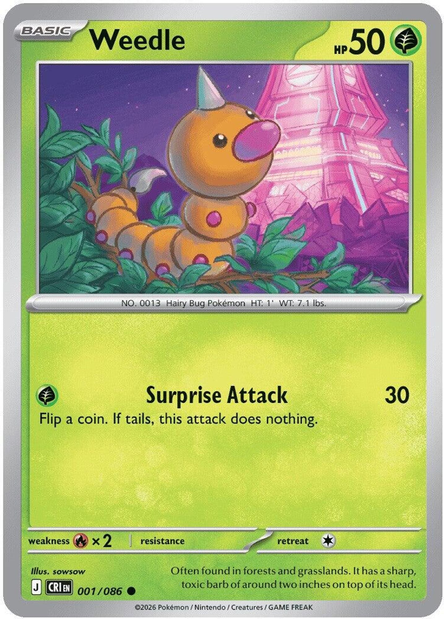 Weedle - ME04: Chaos Rising