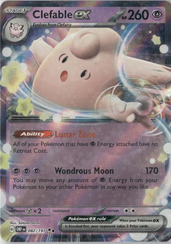 Clefable ex - SV03: Obsidian Flames