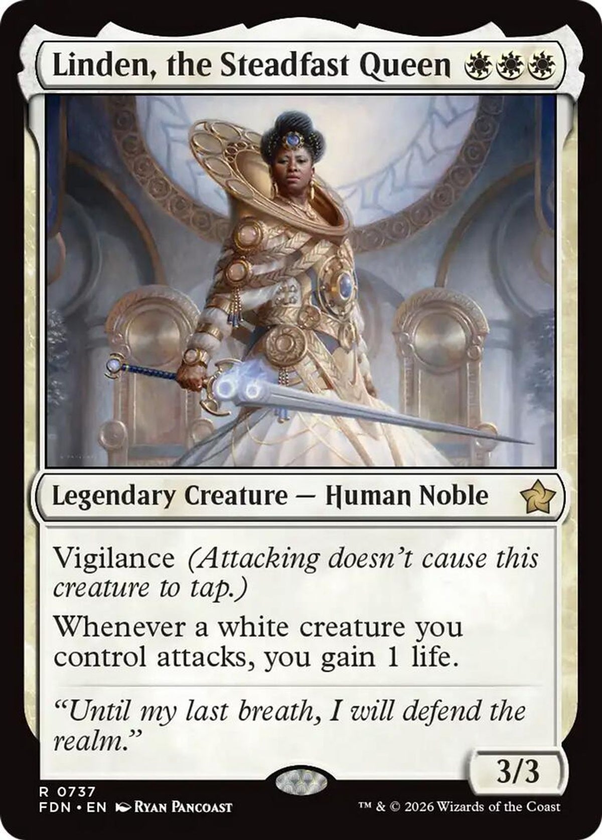 Linden, the Steadfast Queen (0737) - Foundations
