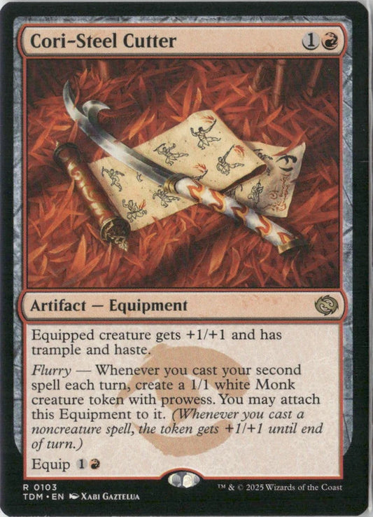 Scan Image | Cori-Steel Cutter - Tarkir: Dragonstorm | [435955A8]
