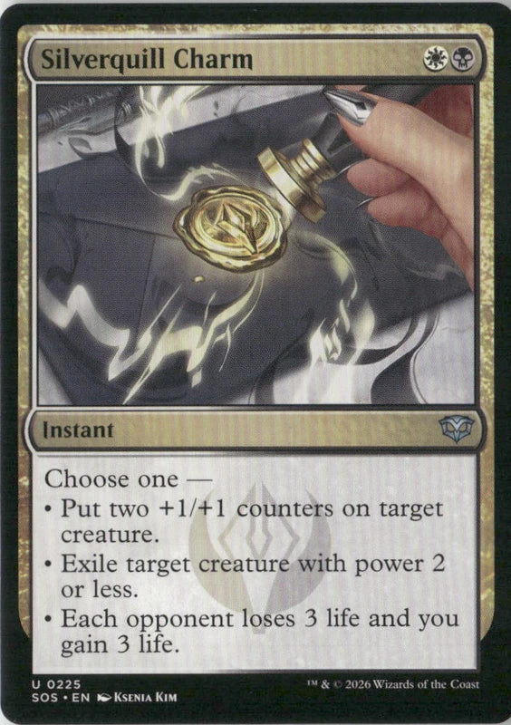 Silverquill Charm - Secrets of Strixhaven