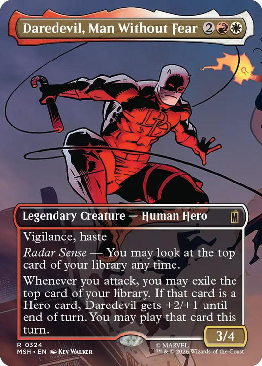 Daredevil, Man Without Fear (Borderless) (0324)