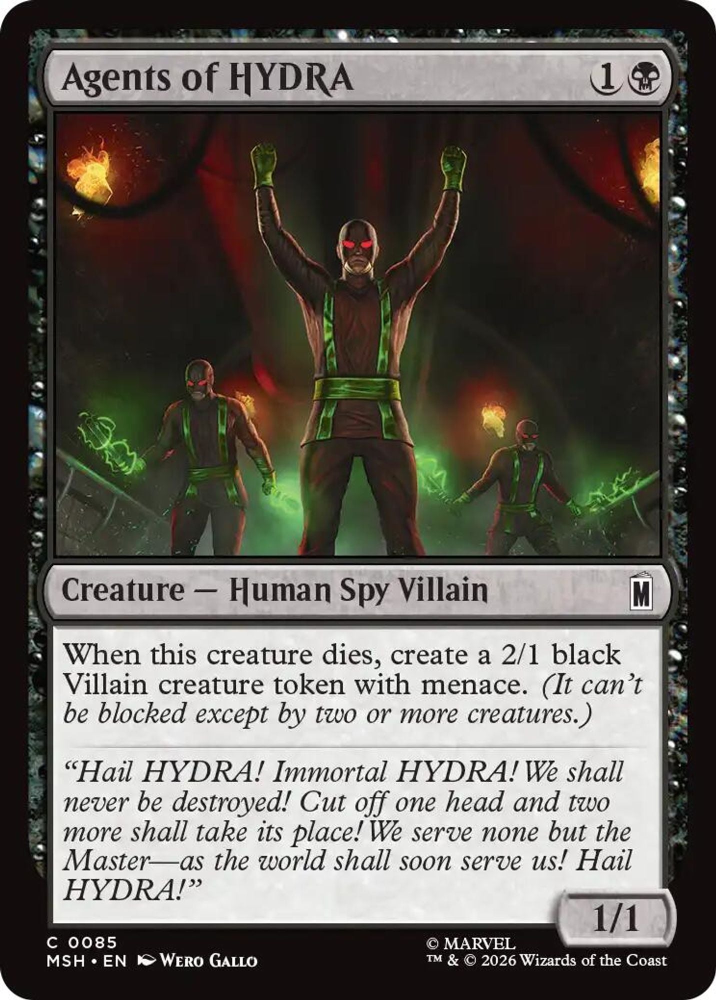Agents of HYDRA - Marvel Super Heroes