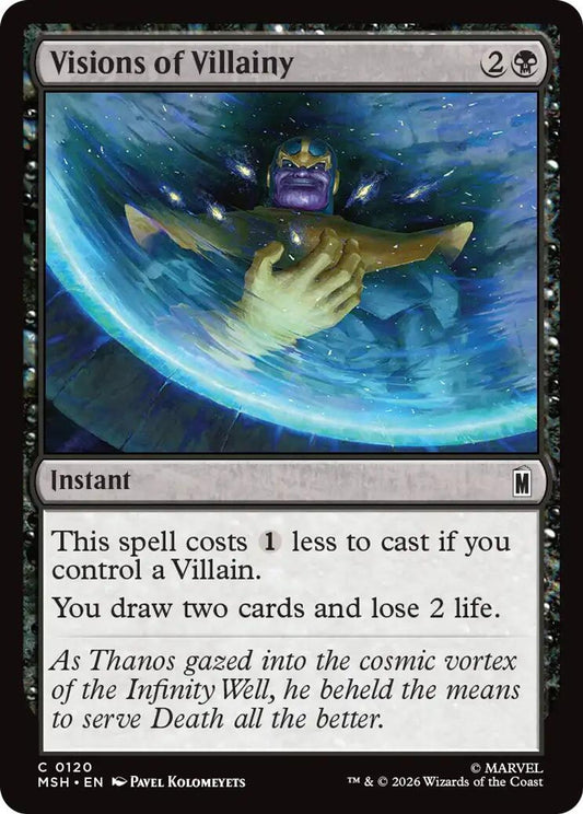 Visions of Villainy - Marvel Super Heroes