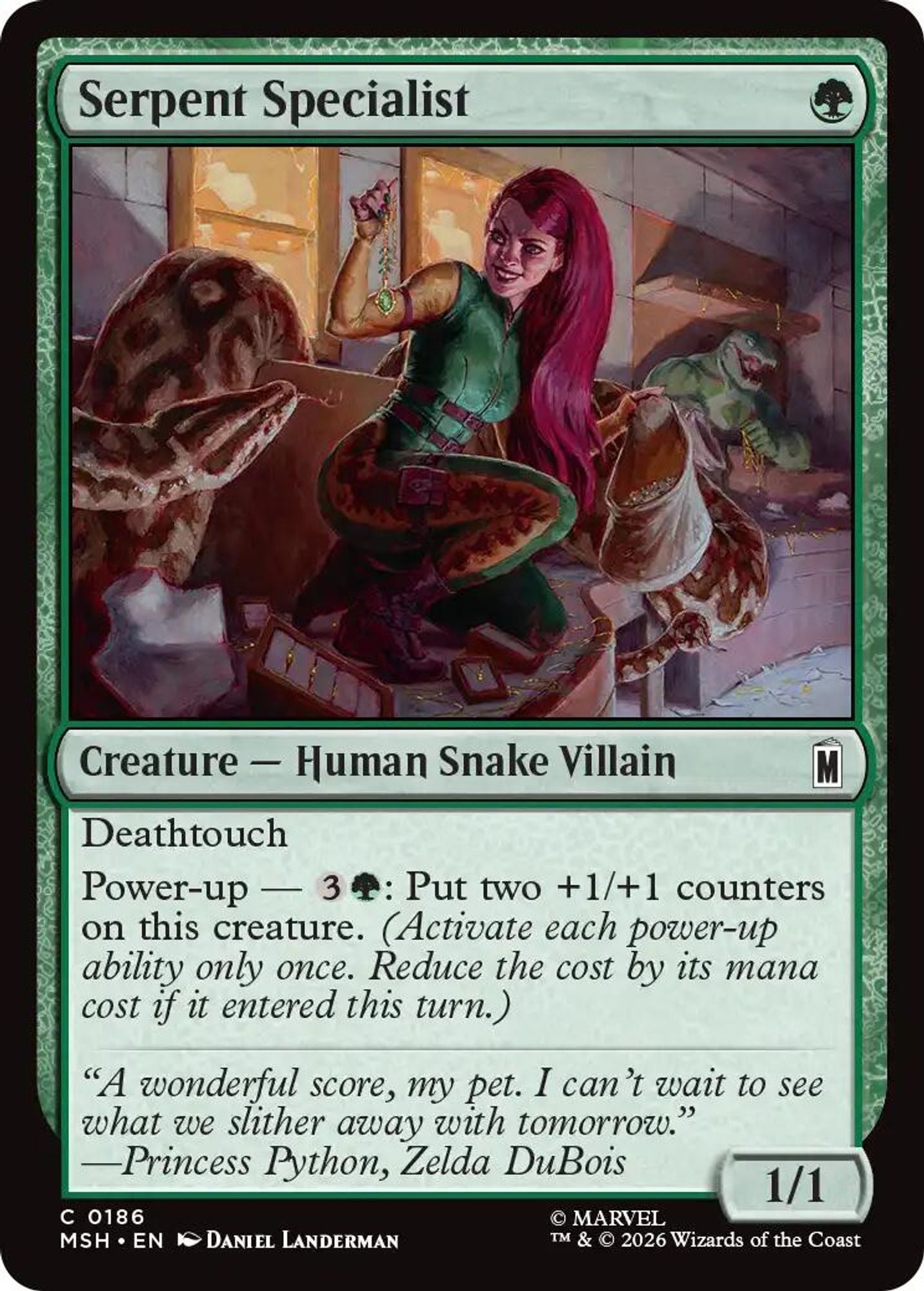 Serpent Specialist - Marvel Super Heroes