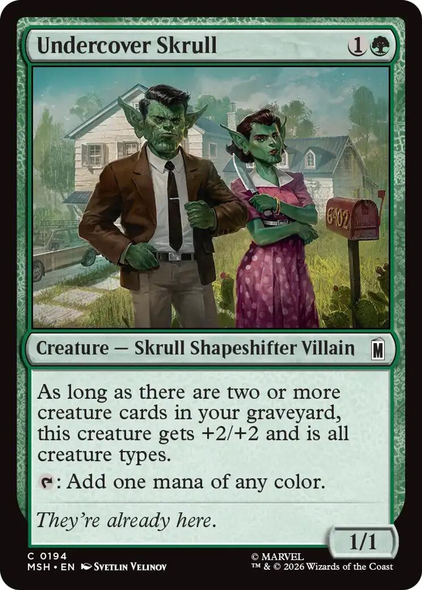 Undercover Skrull - Marvel Super Heroes