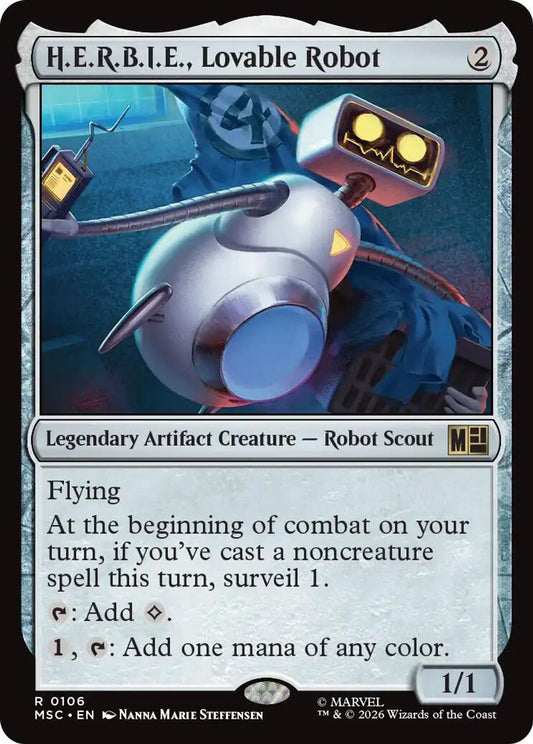 H.E.R.B.I.E., Lovable Robot (Surge Foil)