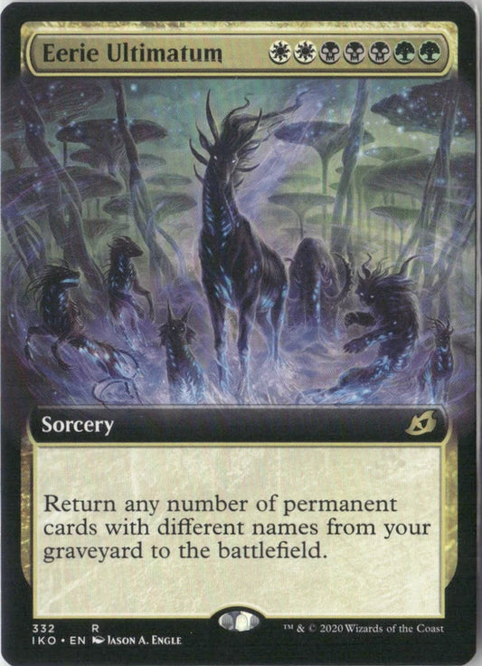 Scan Image | Eerie Ultimatum (Extended Art) - Ikoria: Lair of Behemoths | [1E62EBAF]