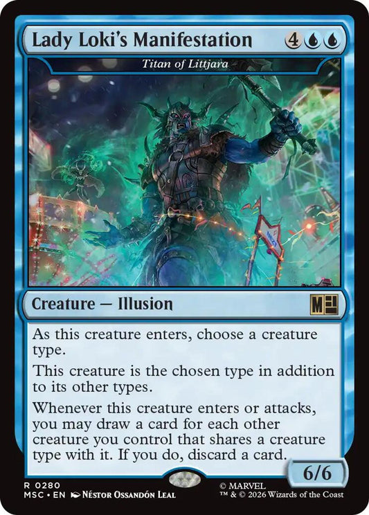 Lady Loki's Manifestation - Titan of Littjara (Surge Foil)
