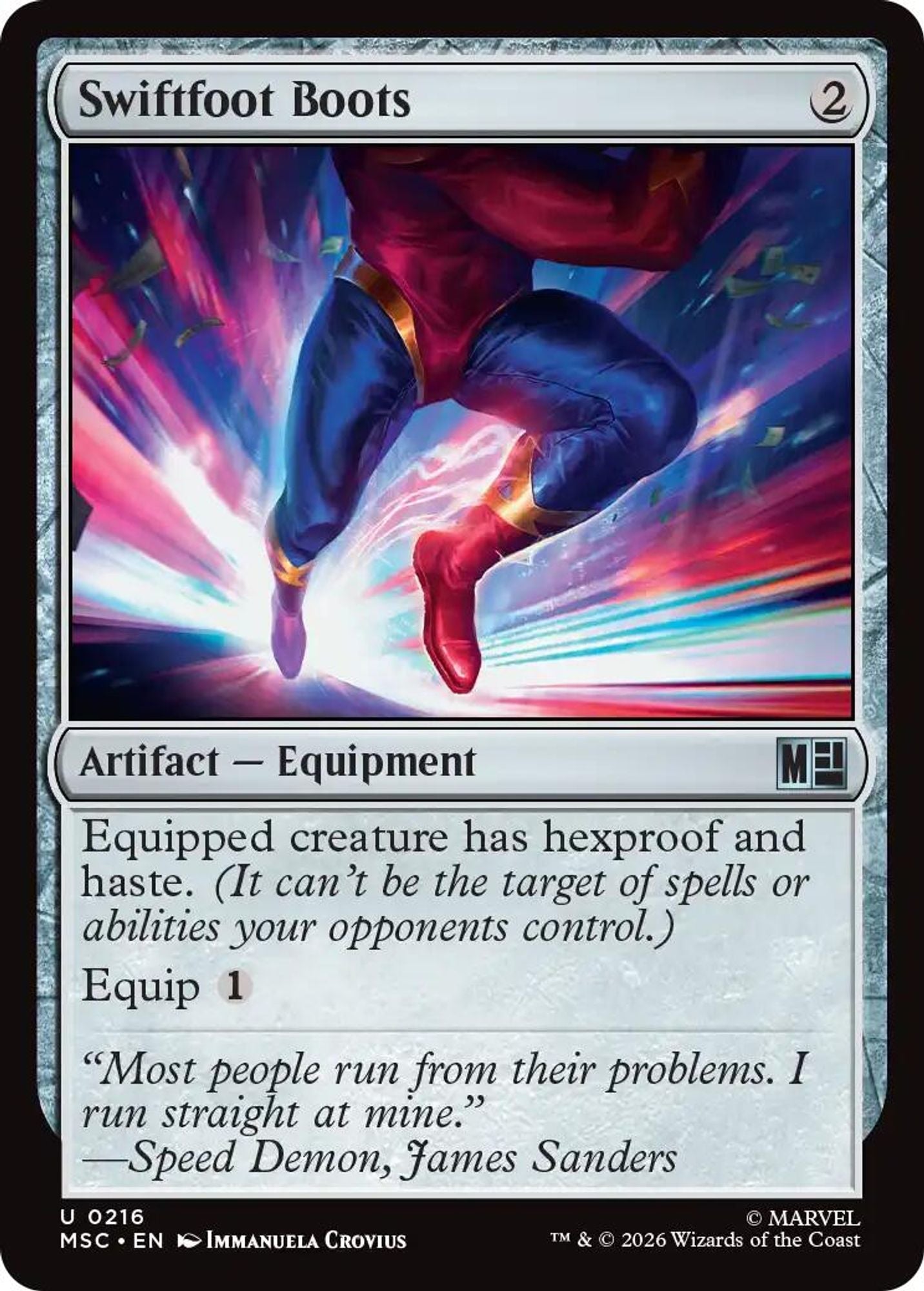 Swiftfoot Boots (Surge Foil)