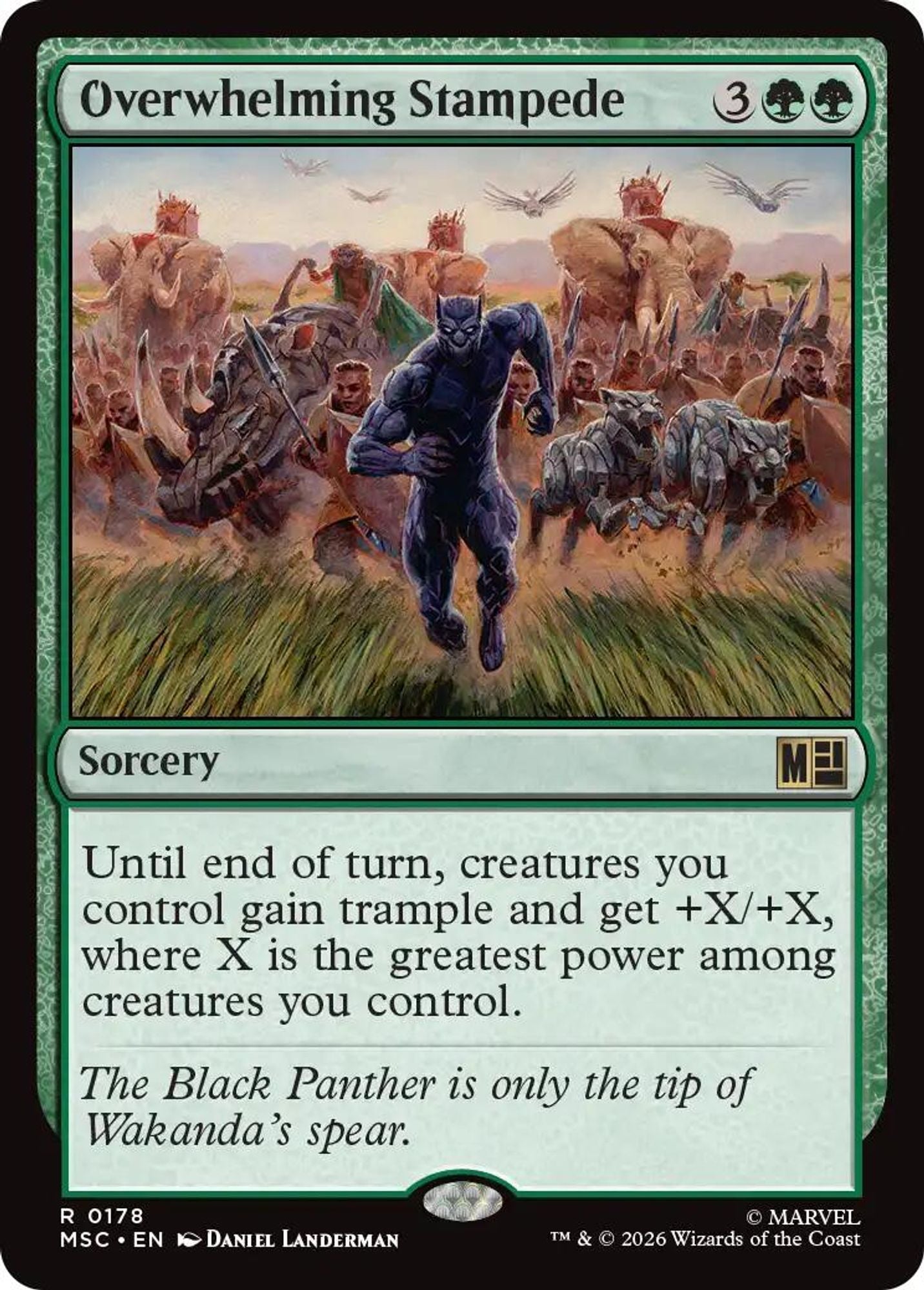 Overwhelming Stampede (Surge Foil)
