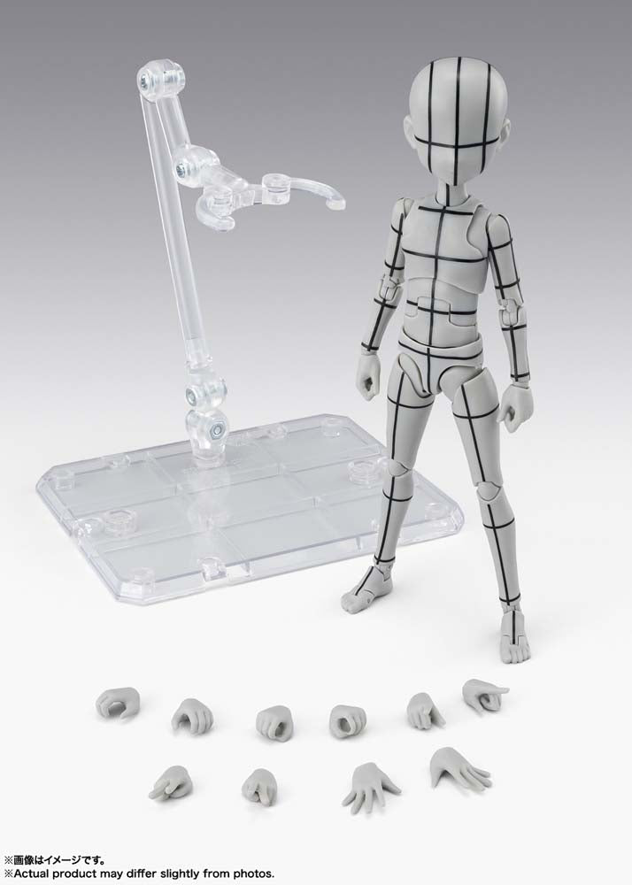 SHF BODY KUN -KEN SUGIMORI- WIRE FRAME (Gray)