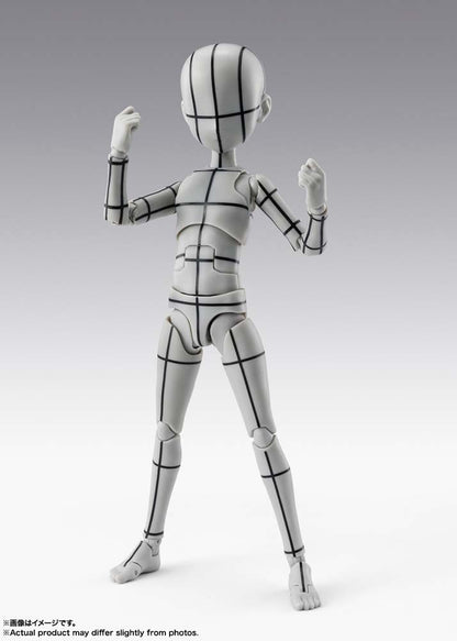 SHF BODY KUN -KEN SUGIMORI- WIRE FRAME (Gray)