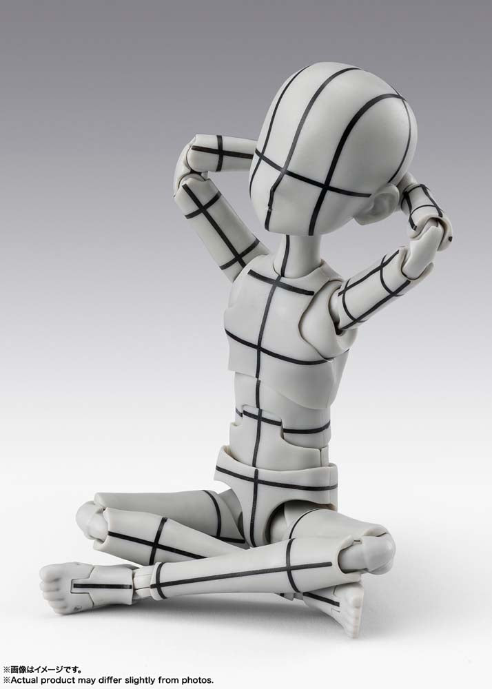 SHF BODY KUN -KEN SUGIMORI- WIRE FRAME (Gray)