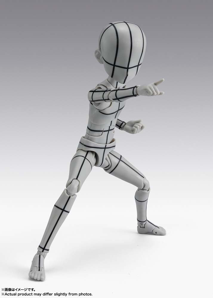 SHF BODY KUN -KEN SUGIMORI- WIRE FRAME (Gray)