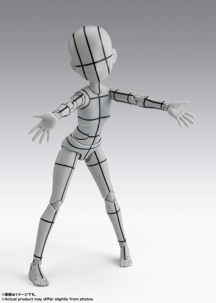 SHF BODY CHAN -KEN SUGIMORI- WIRE FRAME (Gray)